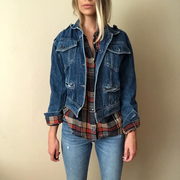 New York Girl Jackets & Blazers - {New York Girl} vintage jean jacket